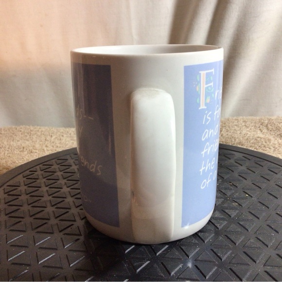 Vtg 1988 SHOEBOX GREETINGS Friendship Is For Friends Ceramic Coffee/Tea Mug - Picture 11 of 11
